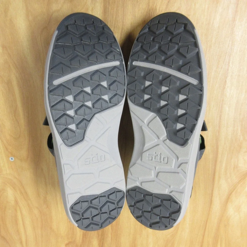 STIO Cut Bank Hybrid Water Shoe Sandal Mens 10 Gray Green Outdoor Adventure NEW